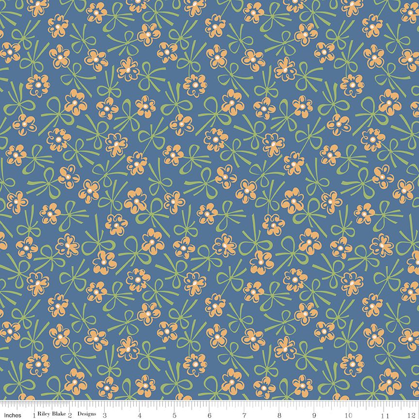 Farmer's Daughter 107/108" Wide Back Bonnet Denim