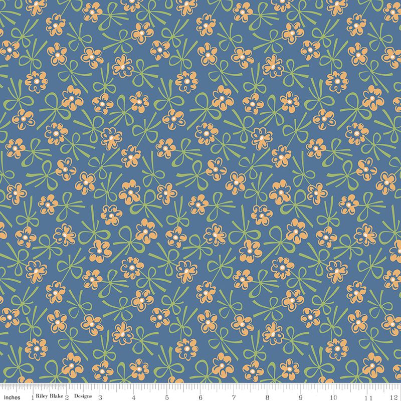 Farmer's Daughter 107/108" Wide Back Bonnet Denim