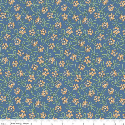 Farmer's Daughter 107/108" Wide Back Bonnet Denim