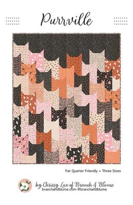 Purrville Quilt Pattern by Branch &amp; Blume