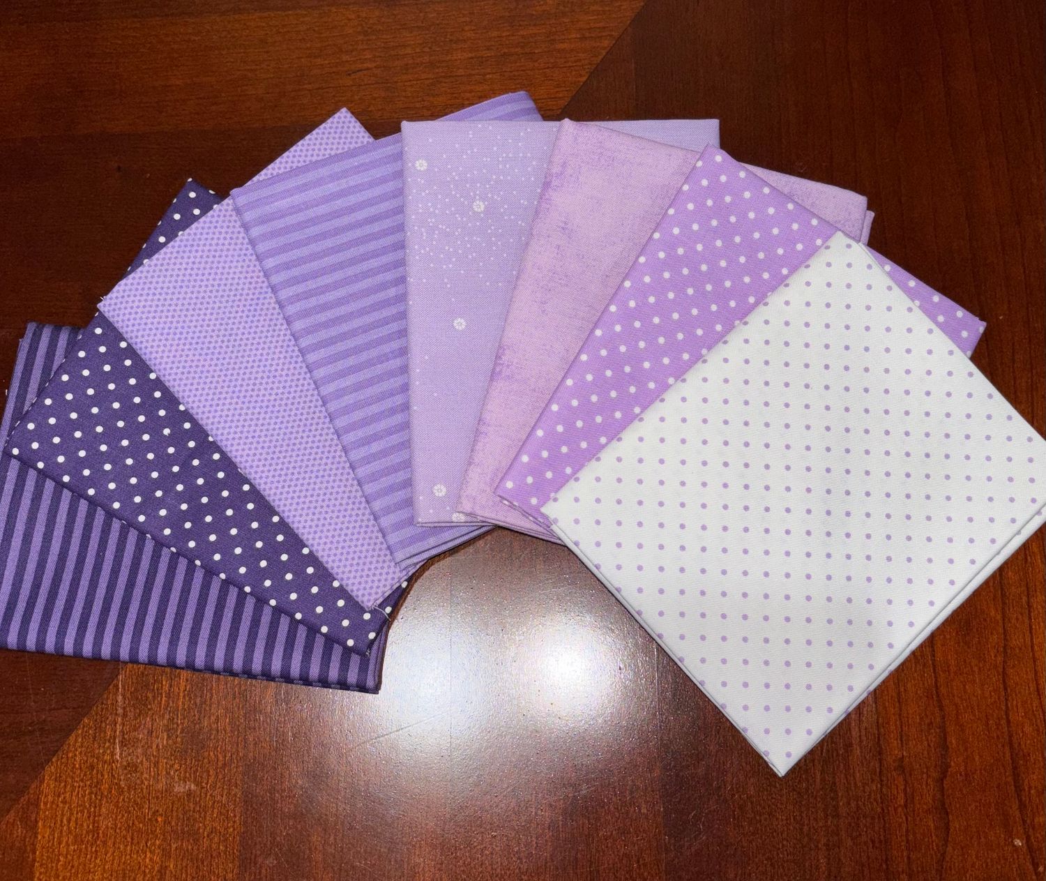 Shop Curated Fat Quarter Bundle - Pretty in Purple