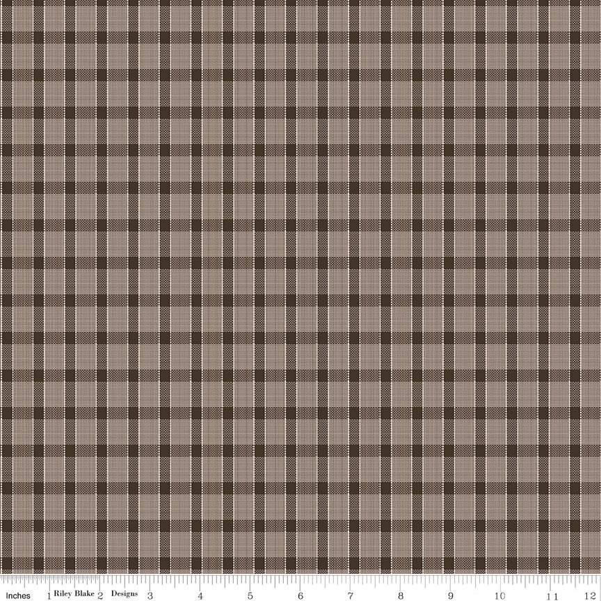 Gentler Times Whippersnapper Raisin - 1/3 yard end of bolt