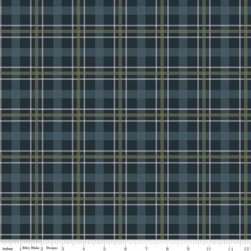 Flannel Cretaceous Plaid Navy