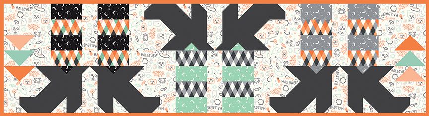 Frank and Friends Witches Feet Table Runner Kit