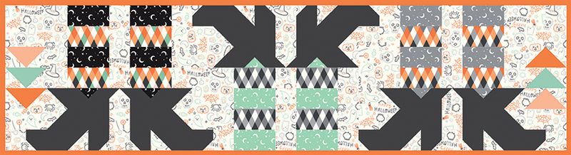 Frank and Friends Witches Feet Table Runner Kit