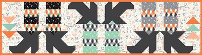 Frank and Friends Witches Feet Table Runner Kit