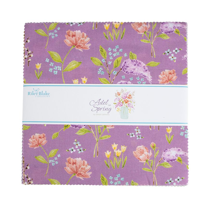 Adel in Spring 10 Inch Stacker (Layer Cake)