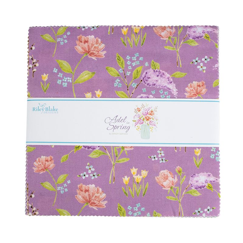 Adel in Spring 10 Inch Stacker (Layer Cake)