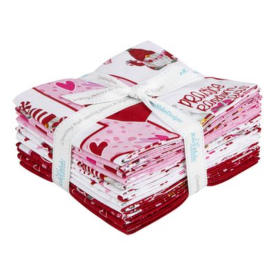 Gnomes In Love Fat Quarter Bundle Gnomes In Love Fat Quarter Bundle