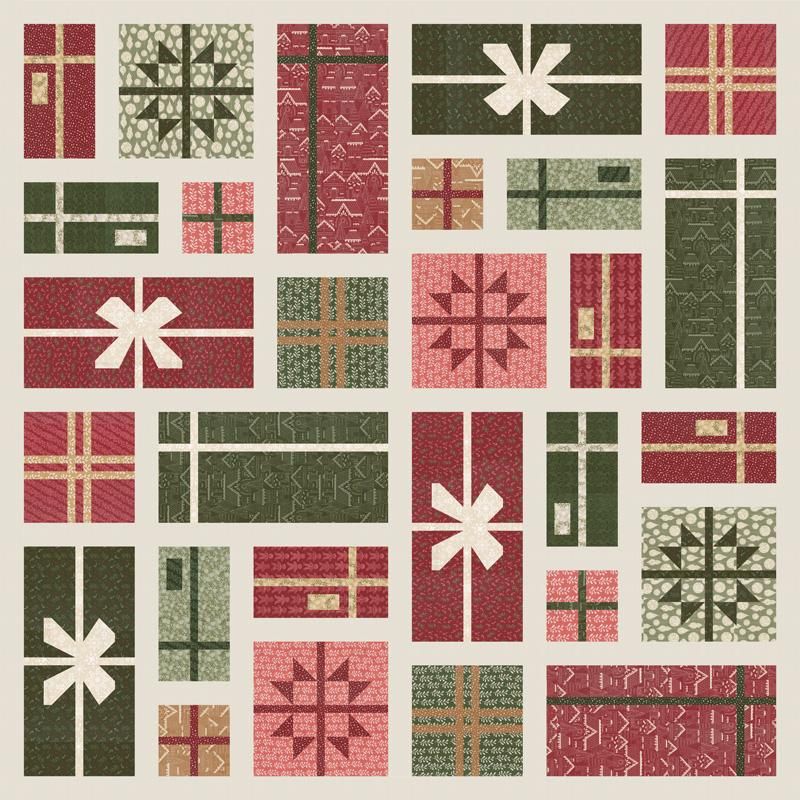 Gingerbread Lane Quilt Kit