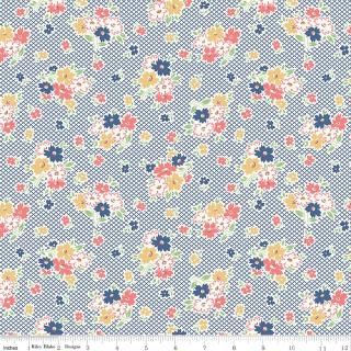 Farm Girl Vintage Main Denim - Little over 1 yard - END OF BOLT