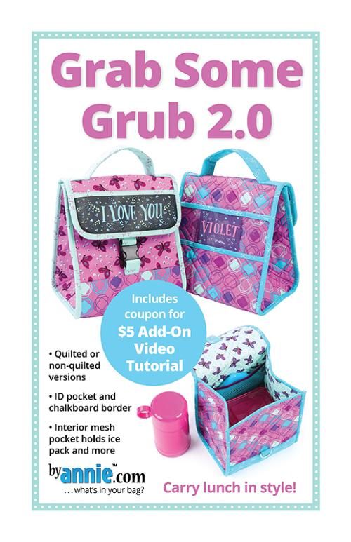 Grab Some Grub 2.0 Pattern from Patterns By Annie