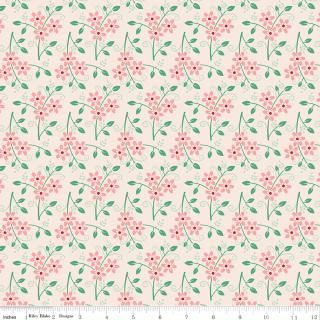 Berry &amp; Sage 107/108" Wide Back Bouquet Latte