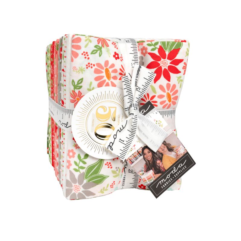 Poinsettia and Pear Fat Quarter Bundle