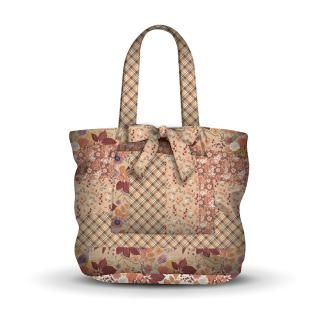 Evening on the Prairie Home Dec 42" x 60" Cottage Core Tote Panel Sienna