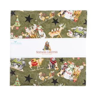Northern Christmas 10 Inch Stacker (Layer Cake)