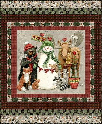 Northern Christmas Panel Quilt Kit