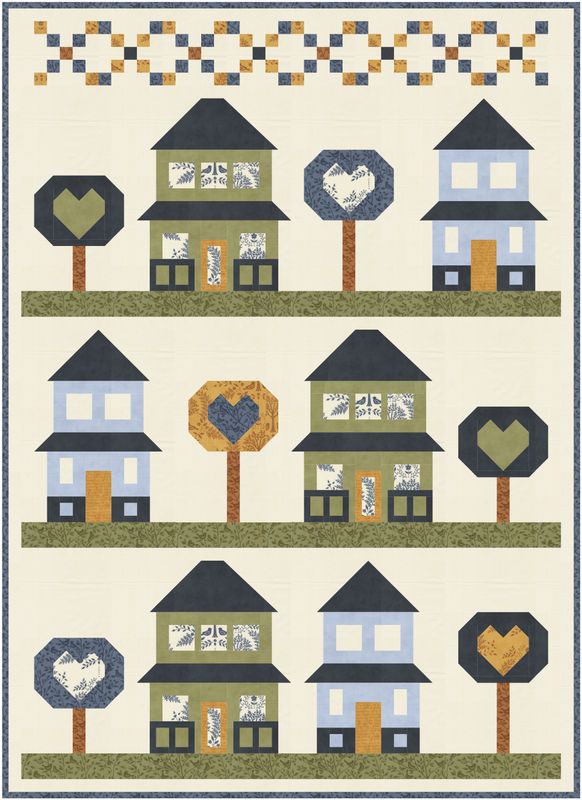 Family Grove Quilt Kit