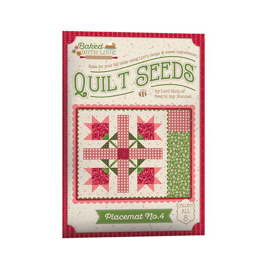 Lori Holt Baked With Love Quilt Seeds™ Pattern Placemat No. 4