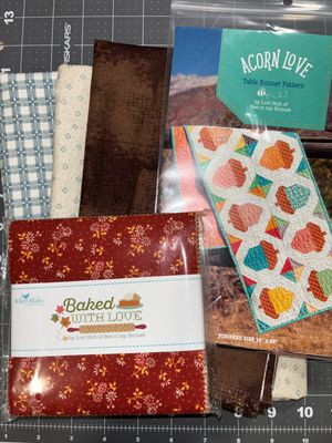 Baked With Love Acorn Love Table Runner Kit