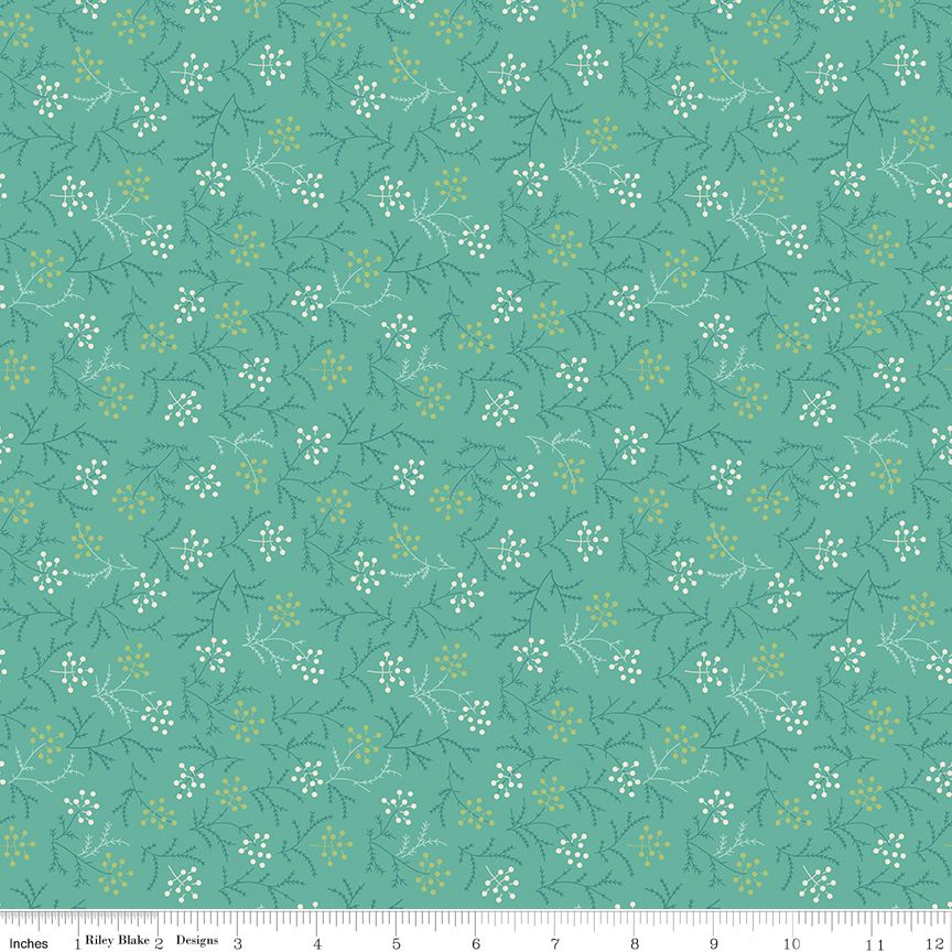 Baked With Love Harvest Sea Glass - Fat Quarter