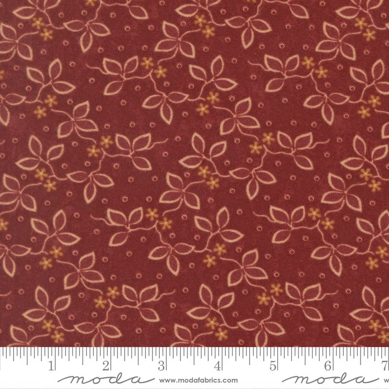 Flannel Season 3 Leaves Barn Red
