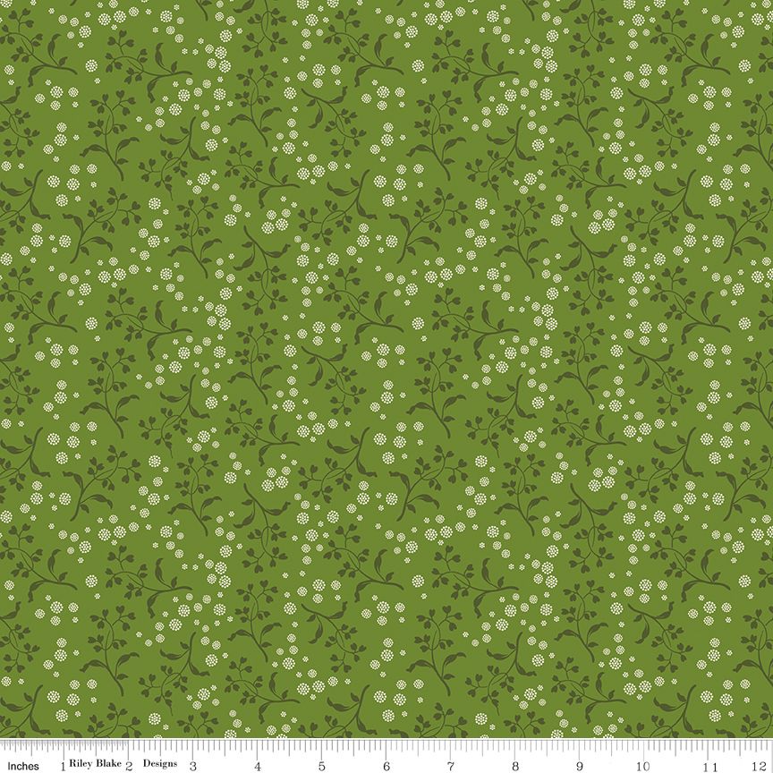 Baked With Love Apron Olive - One Yard Cut