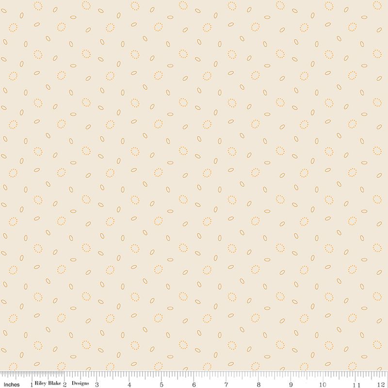 Baked With Love Grandma's Pearl Marigold - Fat Quarter