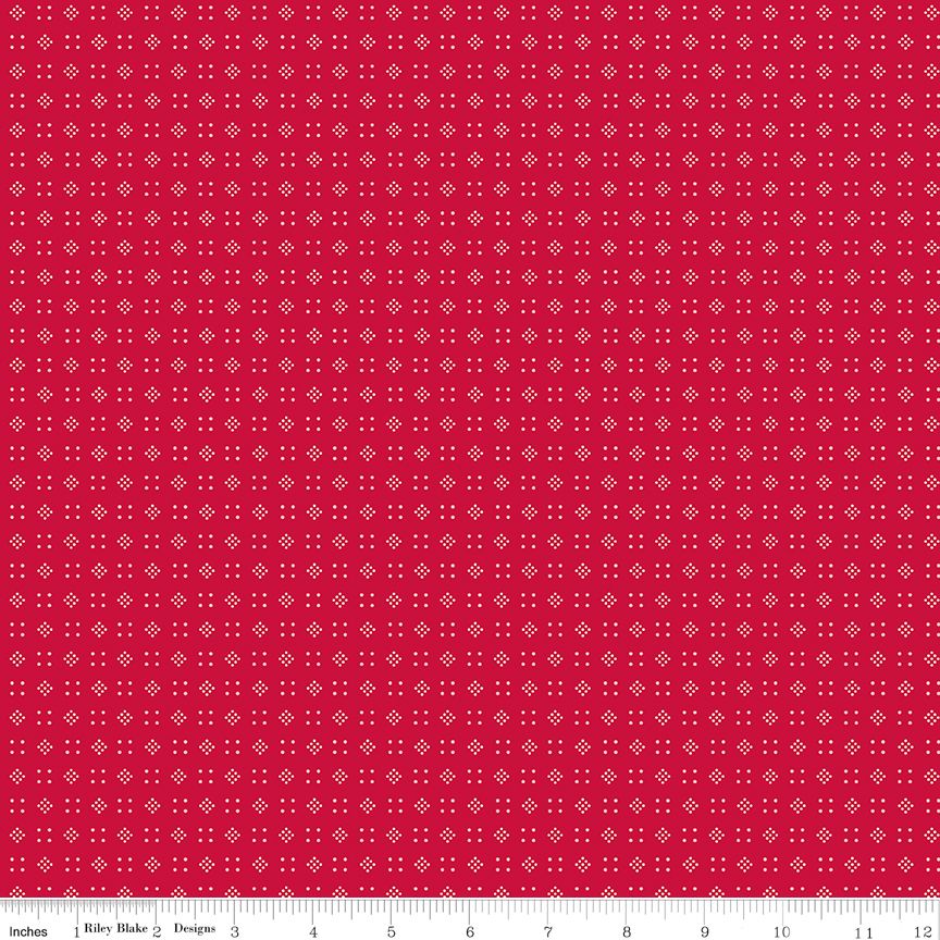 Baked With Love Leftovers Schoolhouse - Fat Quarter