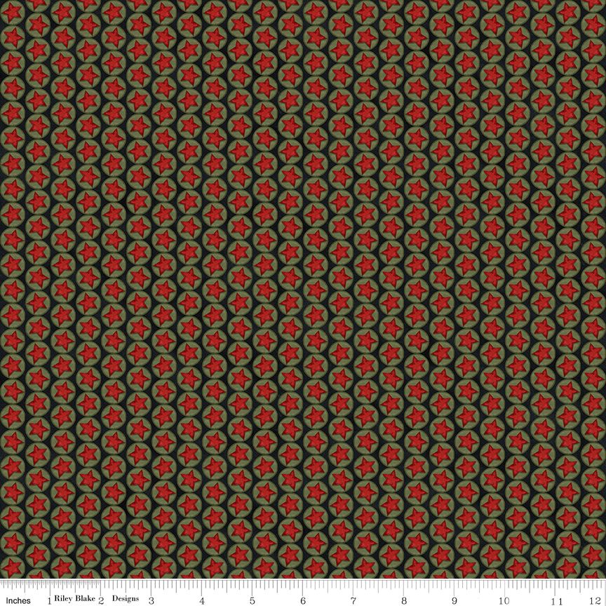 Northern Christmas Stars Black