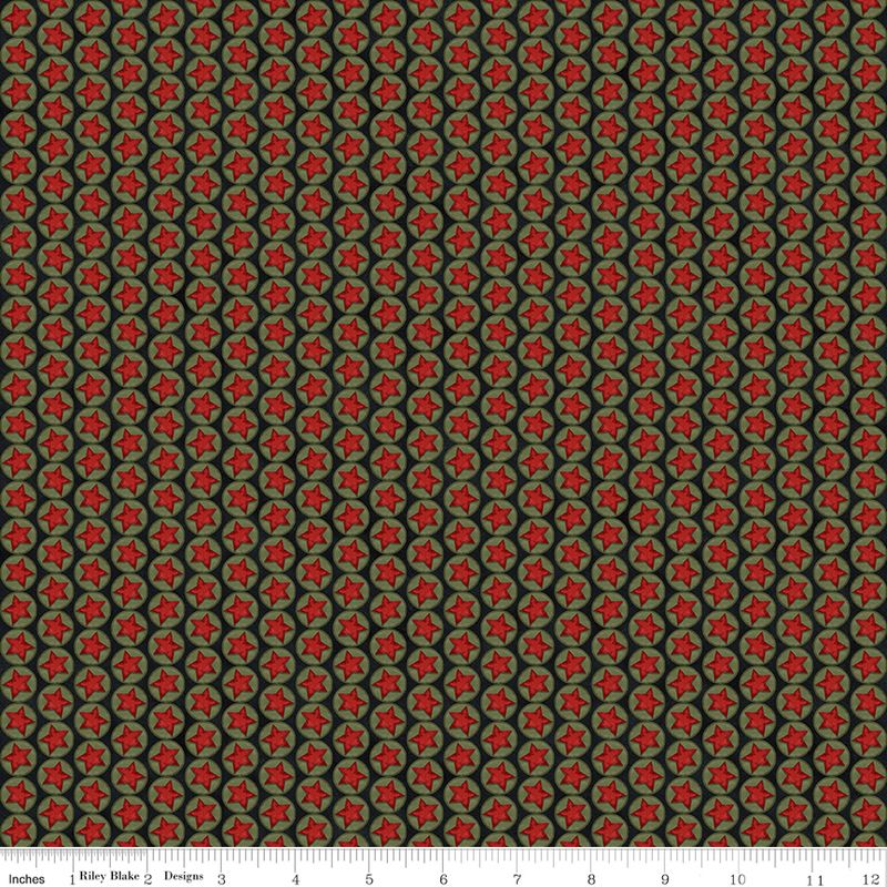 Northern Christmas Stars Black