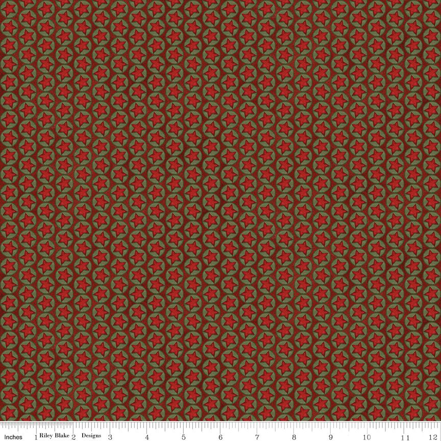 Northern Christmas Stars Red