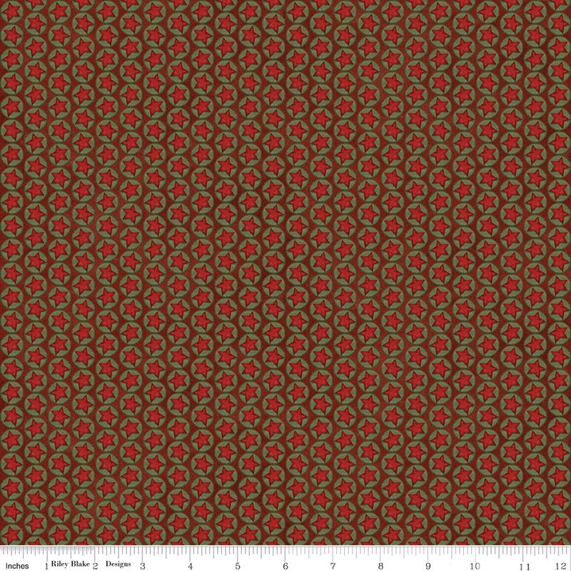 Northern Christmas Stars Red