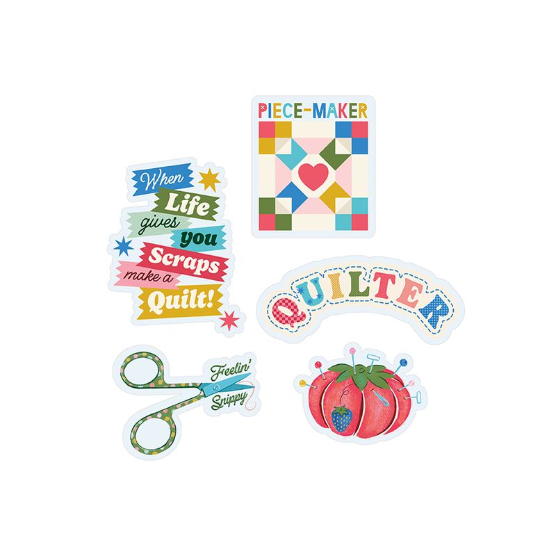 Riley Blake Designs Vinyl Stickers Pack 2