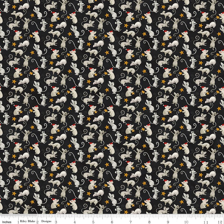 Northern Christmas Mice Black