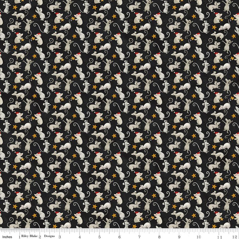 Northern Christmas Mice Black