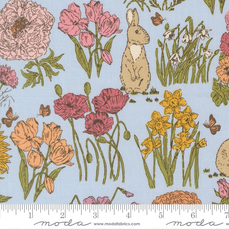 My Secret Garden Bunnies Sky