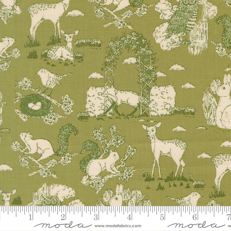My Secret Garden Toile Grass