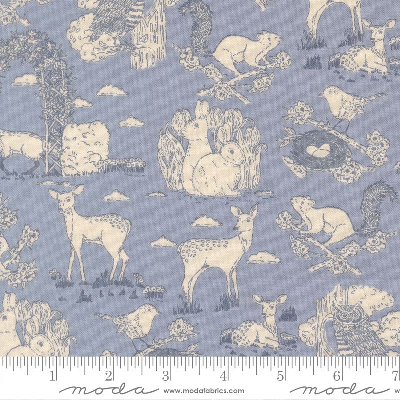 My Secret Garden Toile Dusk