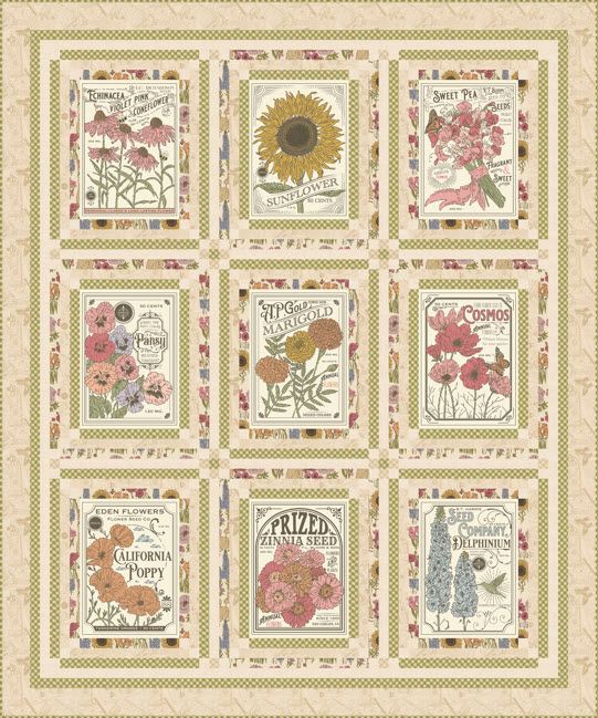 Sowing the Seeds of Love Quilt Kit