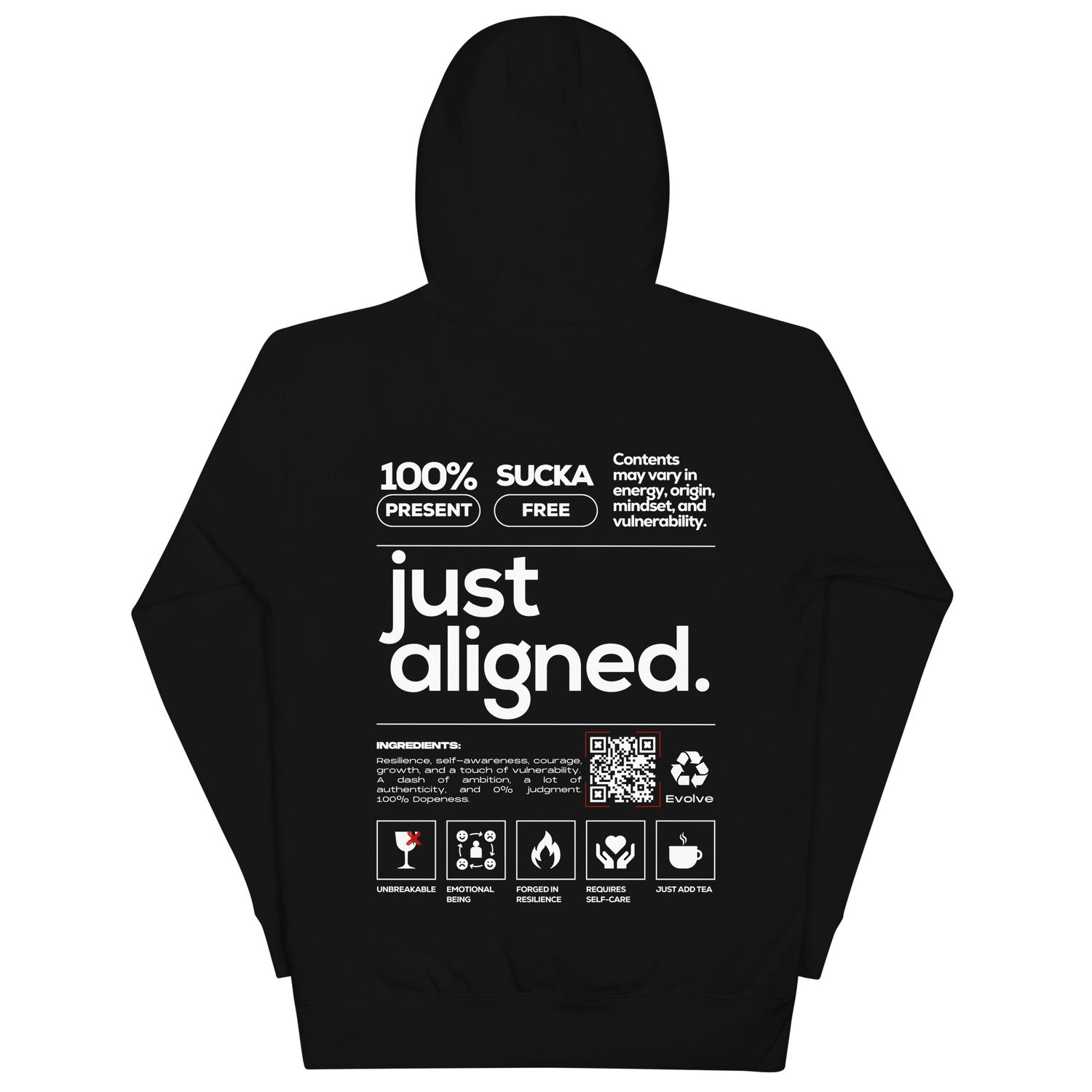 THE LABEL BLK | UNISEX HOODIE