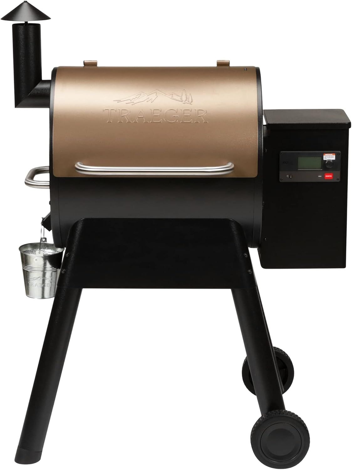 Traeger Grills Pro 575 Electric Wood Pellet Grill and Smoker Bronze