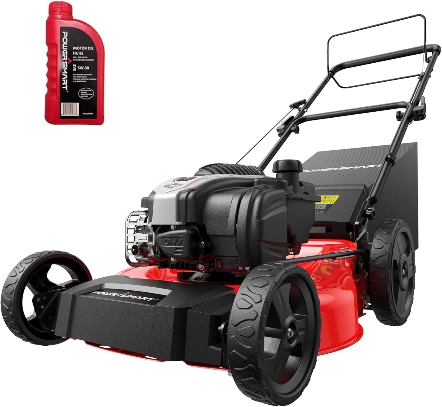 PowerSmart B&amp;S Engine 140cc 21-Inch Steel Deck Lawn Mower