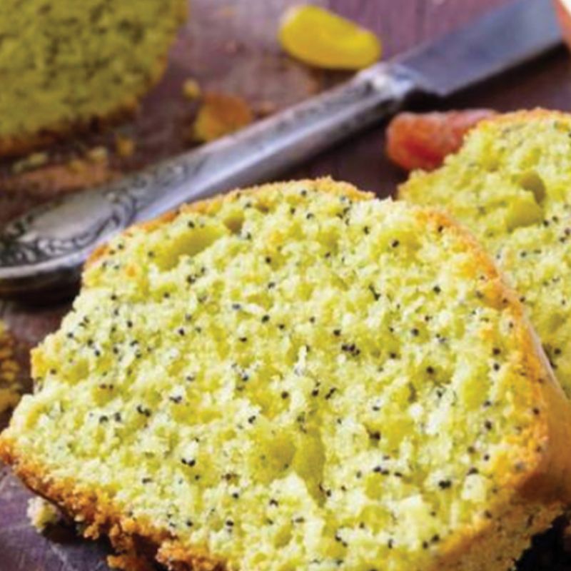Lemon and Poppy Seed Cakes Platter