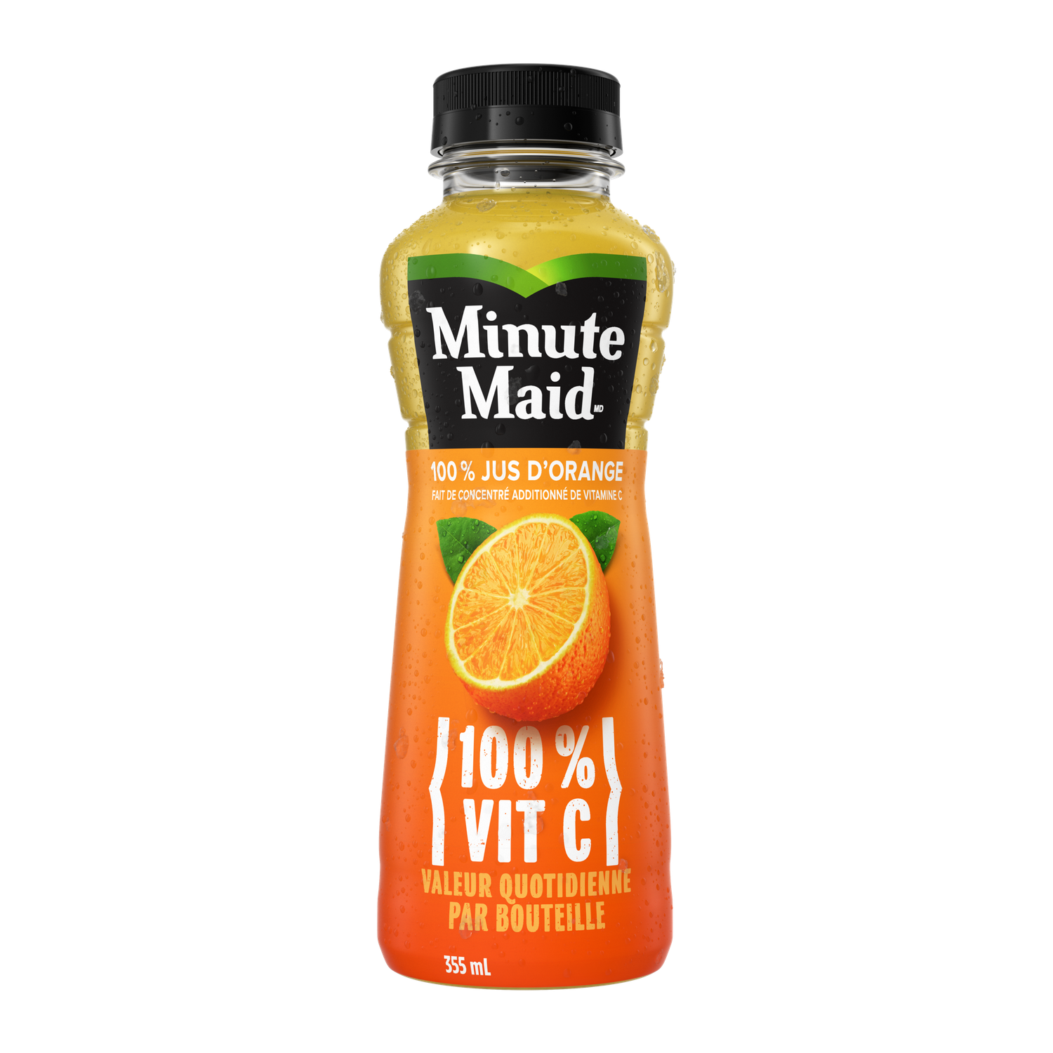 Bouteille de jus d&#39;orange