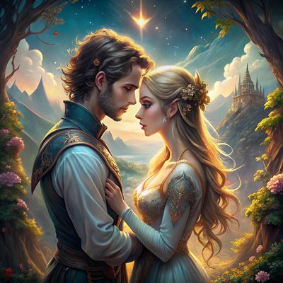 Fantasy king and Queen T-Shirt