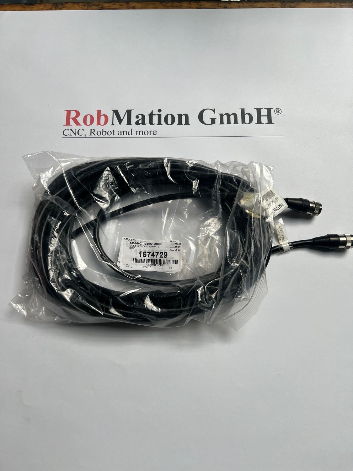 Cable Pendant 10m Mate R30iB Roboter-Touchpanel