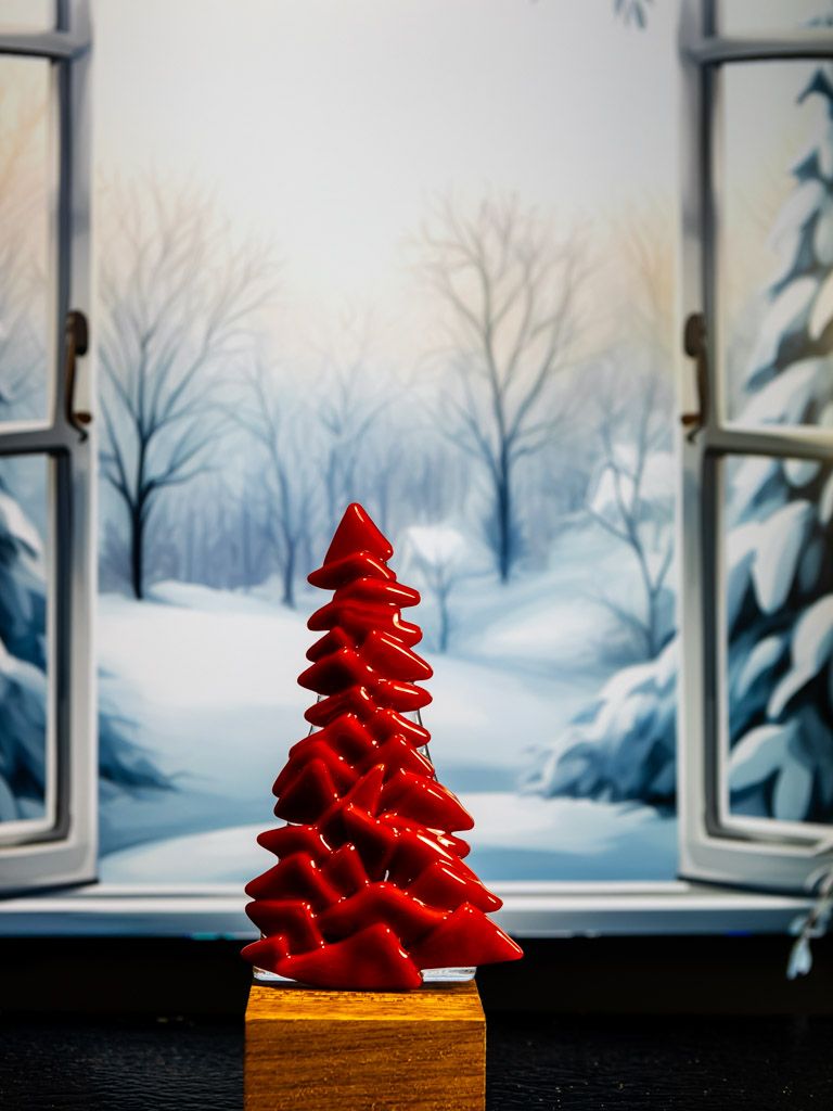 Juletræ, rødt