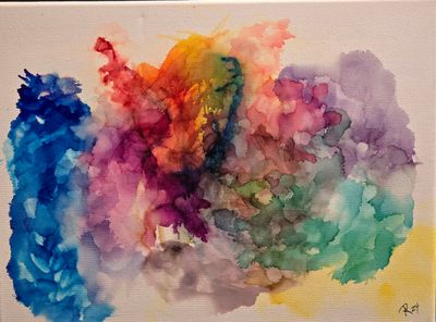 Anne-Mette maleri Ink #02