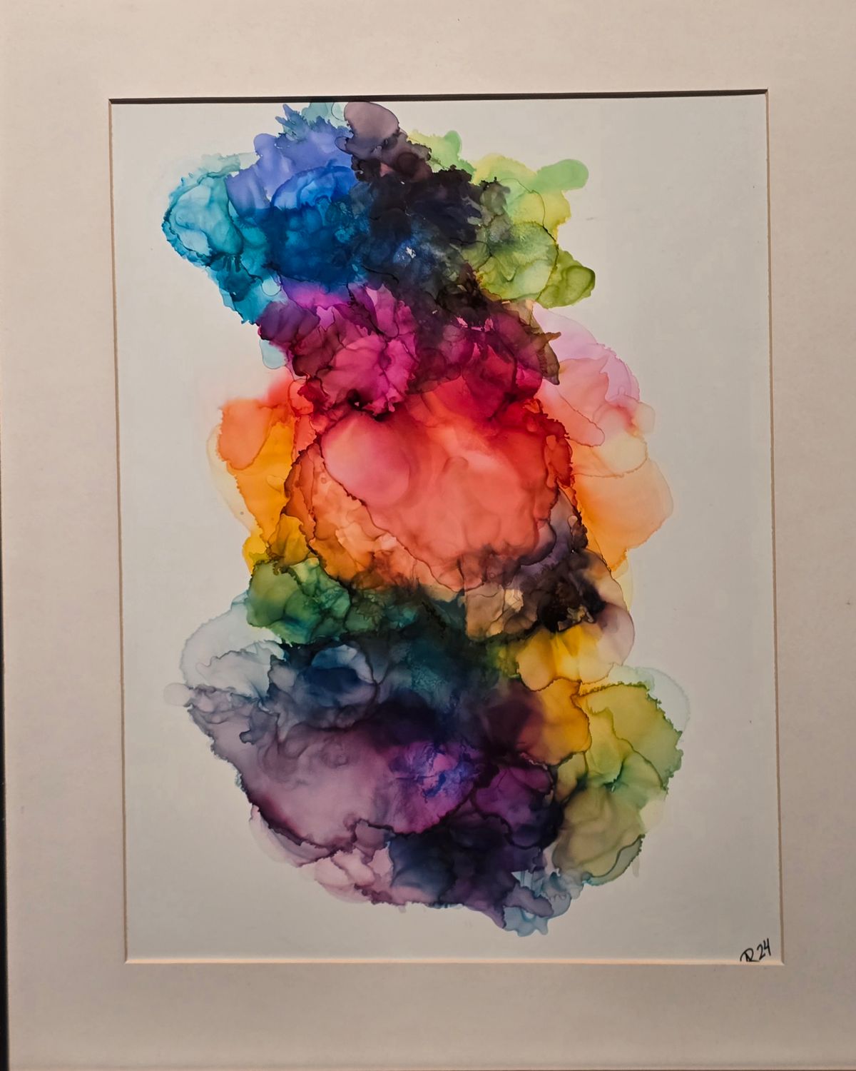 Anne-Mette maleri ink #10